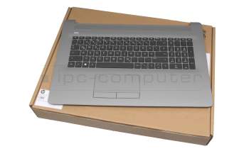 L20192-041 Original HP Tastatur inkl. Topcase DE (deutsch) schwarz/silber ODD