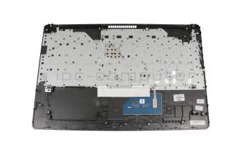 L22750-041 Original HP Tastatur inkl. Topcase DE (deutsch) schwarz/schwarz (DVD) (Optik \"gebürstet\")