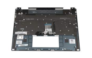 L37683-041 Original HP Tastatur inkl. Topcase DE (deutsch) schwarz/schwarz mit Backlight