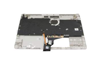 L60342-041 Original HP Tastatur inkl. Topcase DE (deutsch) silber/silber mit Backlight