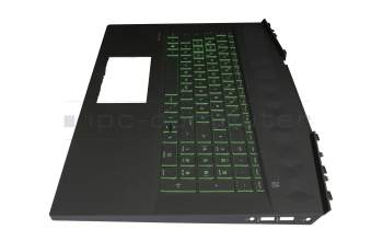 L61161-041 Original HP Tastatur inkl. Topcase DE (deutsch) schwarz/schwarz mit Backlight