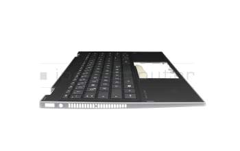 L85711-041 Original HP Tastatur inkl. Topcase DE (deutsch) schwarz/schwarz/silber ohne Hintergrundbeleuchtung