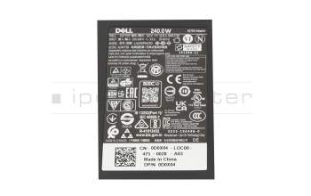 LA240PM160 Original Dell Netzteil 240,0 Watt flache Bauform