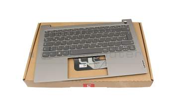 LCM20A96D0J686 Original Lenovo Tastatur inkl. Topcase DE (deutsch) grau/grau mit Backlight
