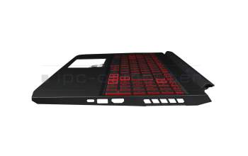 LG05P_N14BRL1 Original Acer Tastatur inkl. Topcase DE (deutsch) schwarz/rot/schwarz mit Backlight
