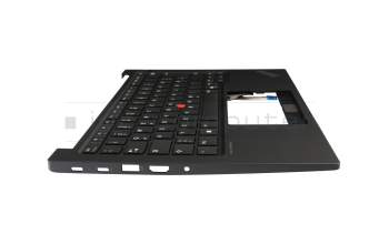 LIM21G56D0-G629 Original Lenovo Tastatur inkl. Topcase DE (deutsch) schwarz/schwarz mit Mouse-Stick