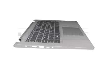 Lenovo Flex 6-14IKB (81EM) Original Tastatur inkl. Topcase CH (schweiz) grau/silber mit Backlight