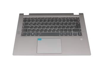 Lenovo Flex 6-14IKB (81EM) Original Tastatur inkl. Topcase DE (deutsch) grau/silber mit Backlight
