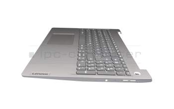Lenovo IdeaPad 3-15ARE05 (81W4) Original Tastatur inkl. Topcase DE (deutsch) grau/silber Fingerprint