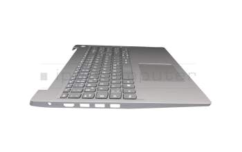 Lenovo IdeaPad 3-15IGL05 (82BU) Original Tastatur inkl. Topcase DE (deutsch) grau/silber Fingerprint