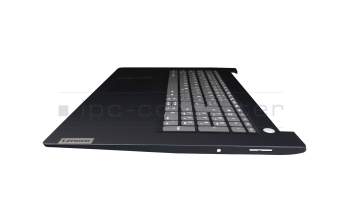 Lenovo IdeaPad 3-17ADA05 (81W2) Original Tastatur inkl. Topcase DE (deutsch) grau/blau (Fingerprint)
