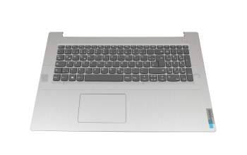 Lenovo IdeaPad 3-17ADA05 (81W2) Original Tastatur inkl. Topcase DE (deutsch) grau/silber