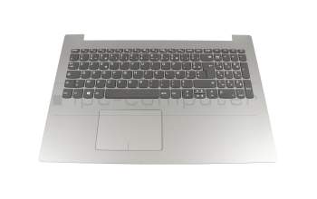 Lenovo IdeaPad 320-15IAP (80XR/81CS) Original Tastatur inkl. Topcase FR (französisch) grau/silber mit Backlight