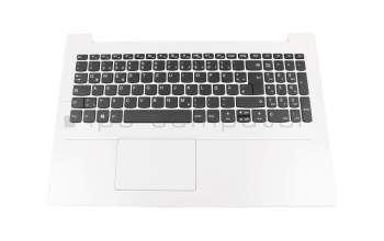 Lenovo IdeaPad 330-15IKB (81DE) Original Tastatur inkl. Topcase DE (deutsch) grau/weiß