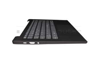 Lenovo IdeaPad 5-14ITL05 (82FE) Original Tastatur inkl. Topcase DE (deutsch) grau/grau mit Fingerprint