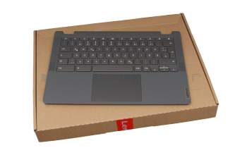 Lenovo IdeaPad Flex 5 CB-13IML05 (82B8) Original Tastatur inkl. Topcase DE (deutsch) grau/gold