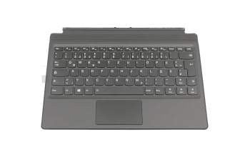 Lenovo IdeaPad Miix 510-12ISK (80U1) Original Tastatur inkl. Topcase DE (deutsch) schwarz/schwarz mit Backlight mit Backlight