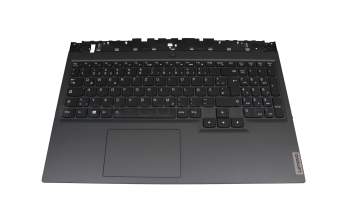 Lenovo Legion 5-15ACH6A (82NW) Original Tastatur inkl. Topcase DE (deutsch) schwarz/schwarz mit Backlight