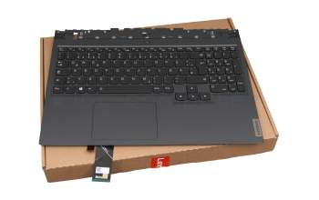 Lenovo Legion 5-15ACH6A (82NW) Original Tastatur inkl. Topcase DE (deutsch) schwarz/schwarz