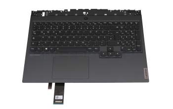 Lenovo Legion 5-15IMH05 (82AU) Original Tastatur inkl. Topcase DE (deutsch) schwarz/grau mit Backlight