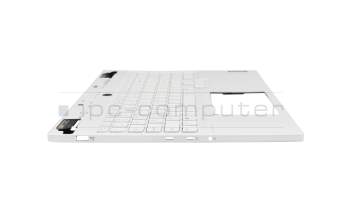 Lenovo Legion 7i 16IRX9 Gen 9 (83FD) Original Tastatur inkl. Topcase US (englisch) weiß/weiß mit Backlight