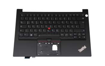 Lenovo ThinkPad E14 Gen 2 (20TB) Original Tastatur inkl. Topcase DE (deutsch) schwarz/schwarz mit Backlight und Mouse-Stick