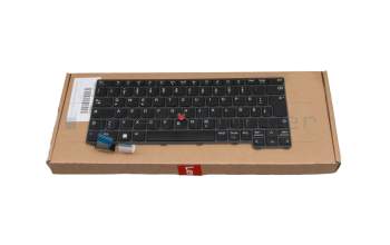 Lenovo ThinkPad L13 Yoga Gen 4 (21FR/21FS) Original Tastatur DE (deutsch) schwarz mit Mouse-Stick