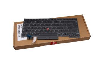 Lenovo ThinkPad T14 Gen 2 (20XK/20XL) Original Tastatur DE (deutsch) dunkelgrau mit Backlight und Mouse-Stick