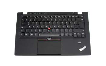 Lenovo ThinkPad X1 Carbon 1th Gen (34xx) Original Tastatur inkl. Topcase DE (deutsch) schwarz/schwarz mit Backlight und Mouse-Stick