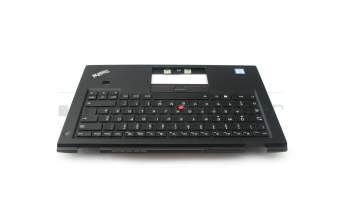 Lenovo ThinkPad X1 Carbon 4th Gen (20FC/20FB) Original Tastatur inkl. Topcase DE (deutsch) schwarz/schwarz mit Backlight und Mouse-Stick