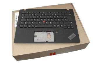 Lenovo ThinkPad X1 Carbon 8th Gen (20UA/20U9) Original Tastatur inkl. Topcase DE (deutsch) schwarz/schwarz mit Backlight und Mouse-Stick WWAN