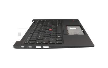 Lenovo ThinkPad X1 Carbon Gen 11 (21HM/21HN) Original Tastatur inkl. Topcase DE (deutsch) schwarz/schwarz mit Backlight und Mouse-Stick