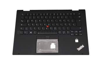 Lenovo ThinkPad X1 Yoga 2nd Gen (20JD/20JE/20JF/20JG) Original Tastatur inkl. Topcase DE (deutsch) schwarz/schwarz mit Backlight und Mouse-Stick