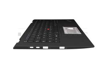 Lenovo ThinkPad X1 Yoga 2nd Gen (20JD/20JE/20JF/20JG) Original Tastatur inkl. Topcase DE (deutsch) schwarz/schwarz mit Backlight und Mouse-Stick