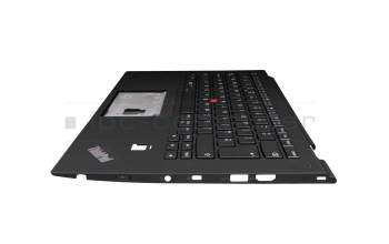 Lenovo ThinkPad X1 Yoga 2nd Gen (20JD/20JE/20JF/20JG) Original Tastatur inkl. Topcase UK (englisch) schwarz/schwarz mit Backlight und Mouse-Stick