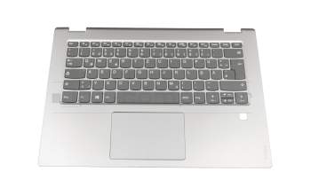 Lenovo Yoga 520-14IKB (80X8/80YM) Original Tastatur inkl. Topcase DE (deutsch) grau/silber