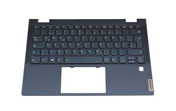 Lenovo Yoga 6 13ARE05 (82FN) Original Tastatur inkl. Topcase DE (deutsch) blau/blau mit Backlight (Abyss Blue)