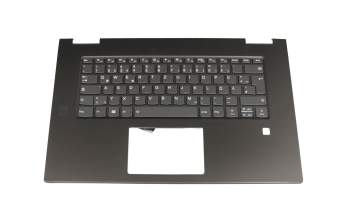 Lenovo Yoga 730-15IWL (81JS) Original Tastatur inkl. Topcase DE (deutsch) grau/grau mit Backlight
