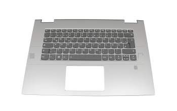 Lenovo Yoga 730-15IWL (81JS) Original Tastatur inkl. Topcase DE (deutsch) schwarz/silber mit Backlight