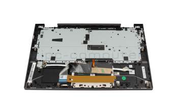 Lenovo Yoga C740-14IML (81TC) Original Tastatur inkl. Topcase FR (französisch) grau/grau mit Backlight