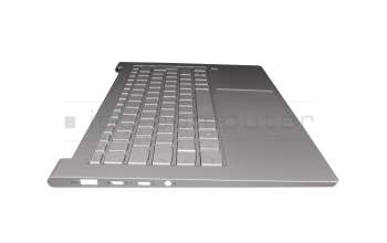 Lenovo Yoga C940-14IIL (81Q9) Original Tastatur inkl. Topcase DE (deutsch) silber/silber mit Backlight