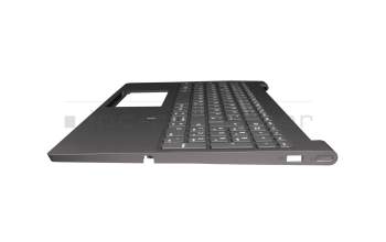 Lenovo Yoga C940-15IRH (81TE) Original Tastatur inkl. Topcase DE (deutsch) grau/grau mit Backlight