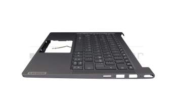 Lenovo Yoga Slim 7-14ARE05 (82A2) Original Tastatur inkl. Topcase ND (nordic) grau/grau mit Backlight