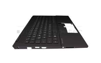 M00666-041 HP Tastatur inkl. Topcase DE (deutsch) schwarz/schwarz mit Backlight (Mica Silver Aluminium)