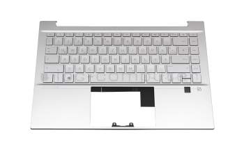 M16651-041 Original HP Tastatur inkl. Topcase DE (deutsch) silber/silber mit Backlight