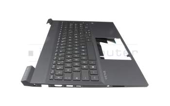 M75709-051 Original HP Tastatur inkl. Topcase FR (französisch) silber/schwarz mit Backlight