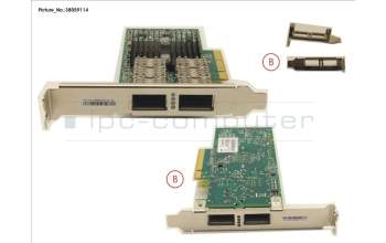 Fujitsu IB HCA 56GB 2 PORT FDR für Fujitsu Primergy RX4770 M2
