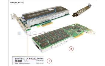 Fujitsu MCX0JSD61 PCIE-SSD 800GB P3700