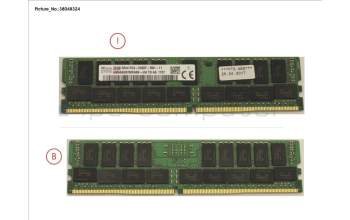 Fujitsu MCX3CD731B-F 32 GB DDR4 2400 MHZ PC4-2400T-R RG ECC