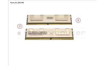 Fujitsu MCX3CD811B-F 128GB (2X64GB) 4RX4 DDR4-2133 LR ECC
